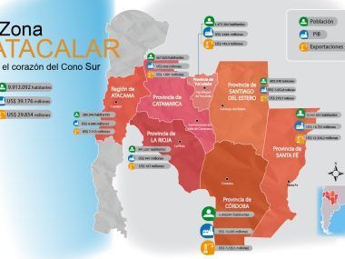 Atacalar, mapa