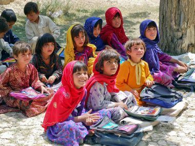 afghanistan guerra niños
