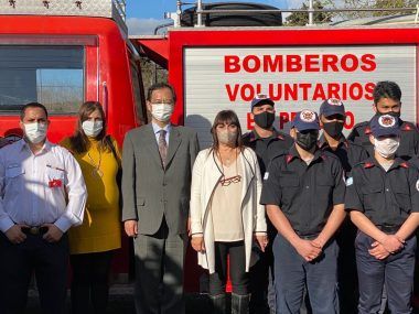 Nakamae embajador de japón con autobomba