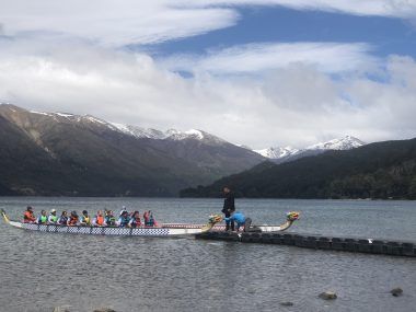 Bote de dragón en bariloche