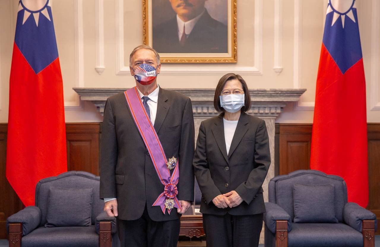Pompeo Taiwán