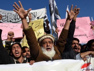 protesta Pakistán