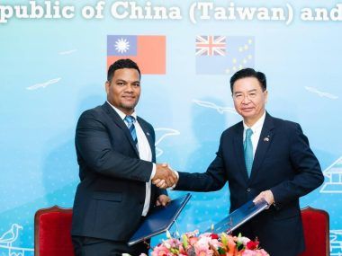 Taiwán Tuvalu