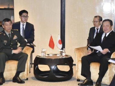 JAPÓN CHINA DEFENSA