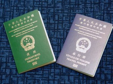 MACAO PASAPORTE UE