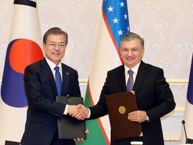Corea Uzbekistán