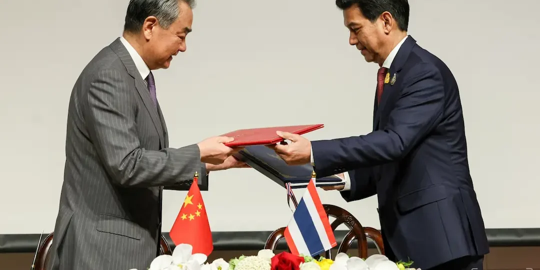 Tailandia y China