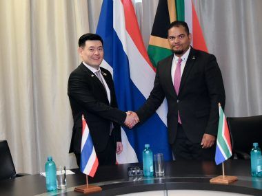 Tailandia y Sudáfrica
