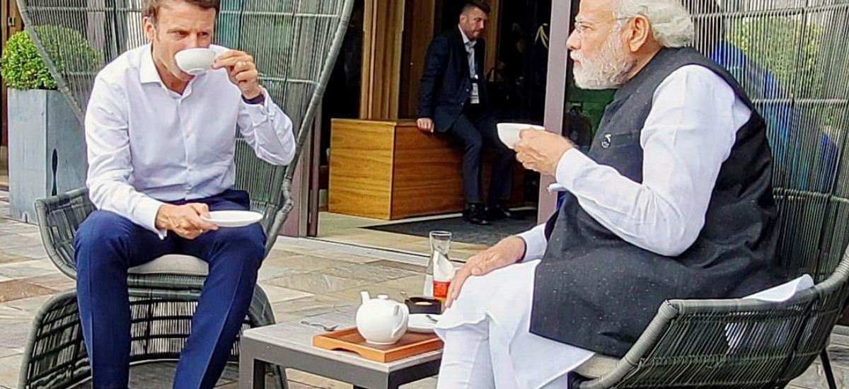 Macron Francia India defensa