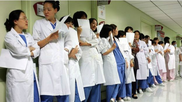 médicos