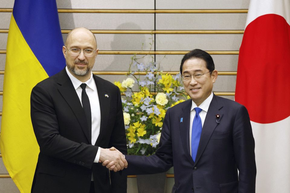 Japón Ucrania