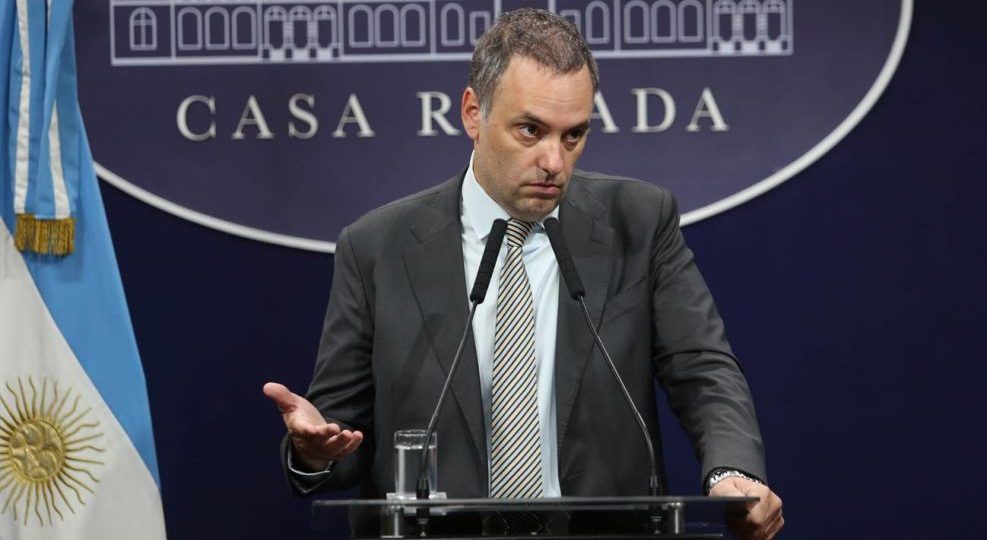 China vocero Adorni