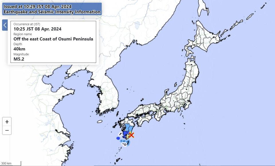 terremoto Japón