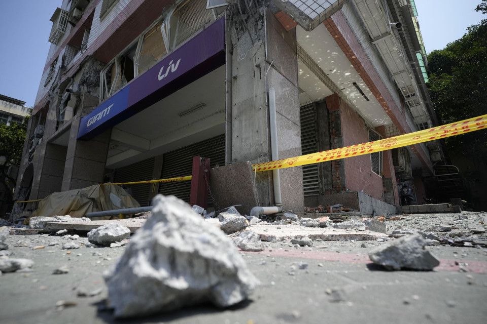 terremoto Taiwán