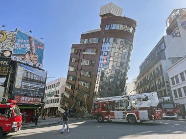 Taiwán terremoto