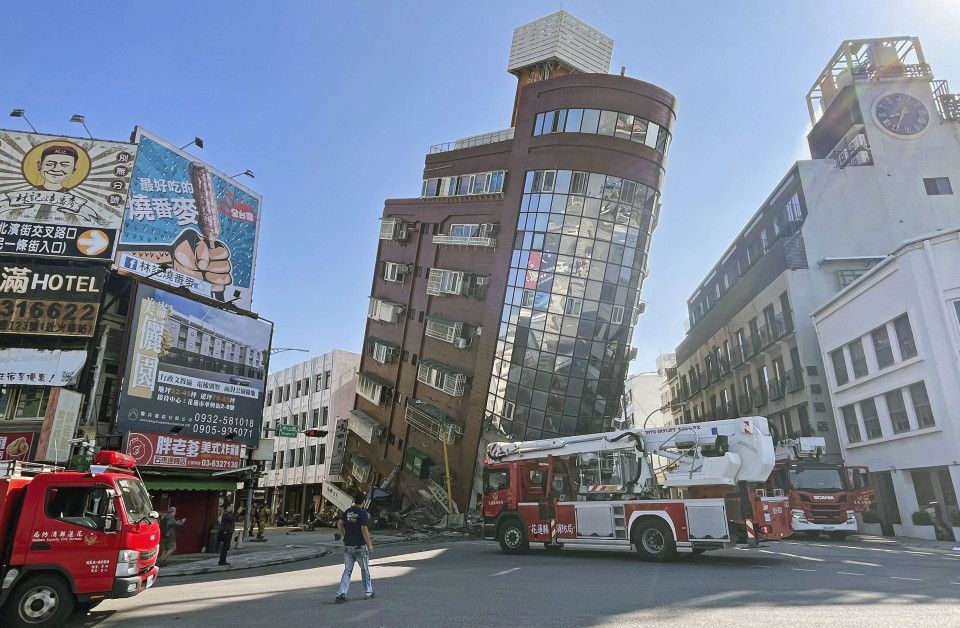 Taiwán terremoto