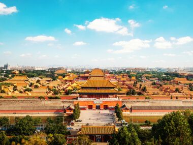 Eje central de Beijing