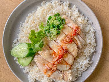 Hainanese Chicken Rice