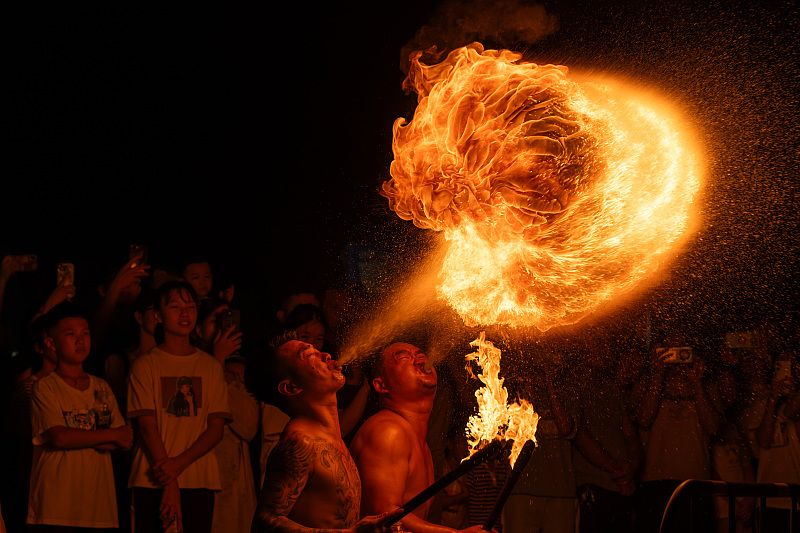 escupir fuego