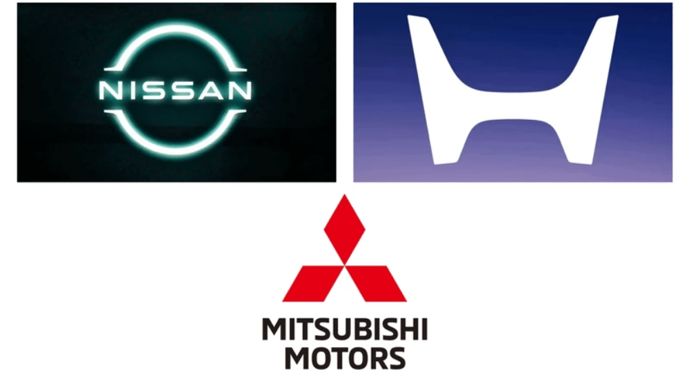 Nissan, Honda y Mitsubishi