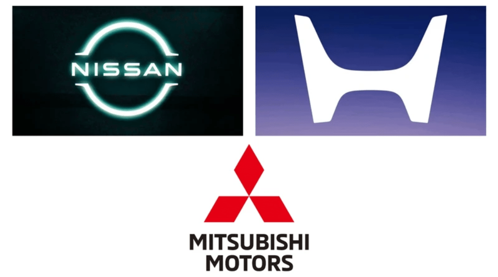 Nissan, Honda y Mitsubishi