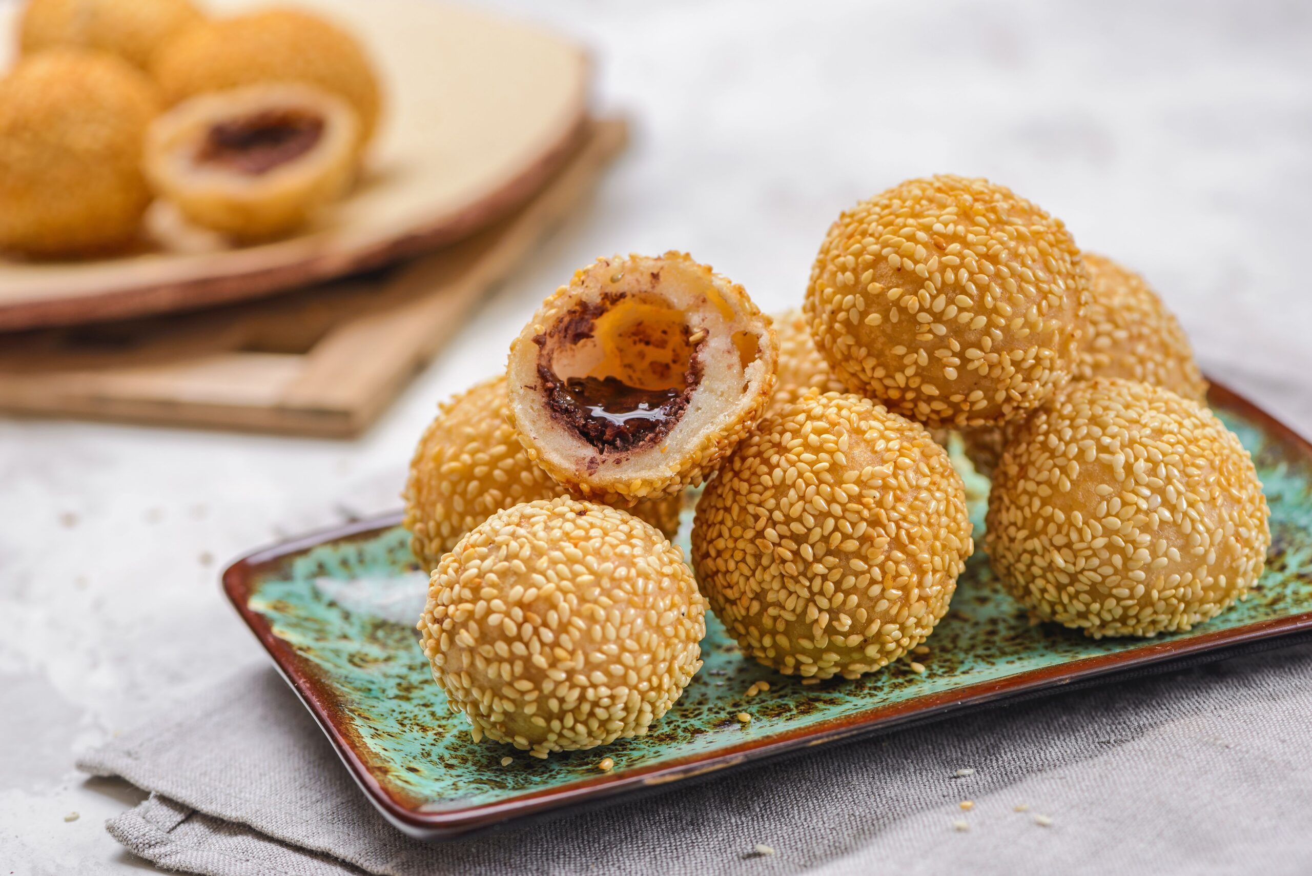 sesame balls
