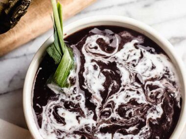 bubur ketan hitam