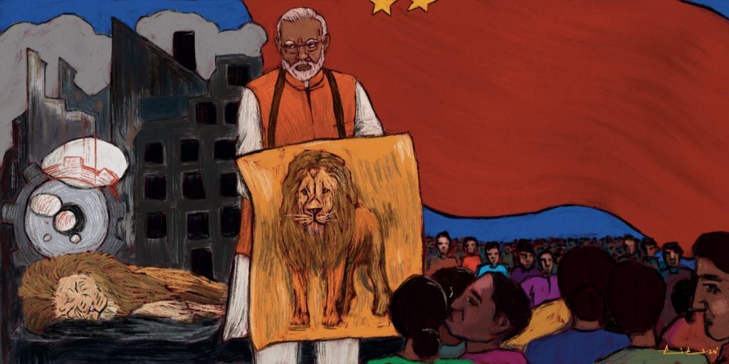 India China
