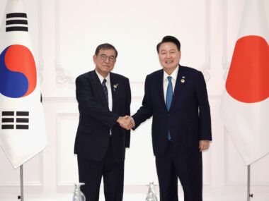 Japón Corea Ishiba Yoon