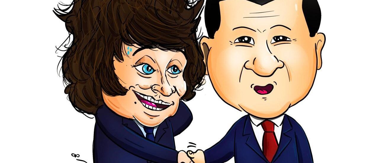 Milei Xi jinping swap china