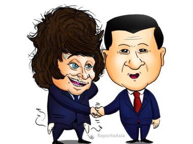 Milei Xi jinping swap china
