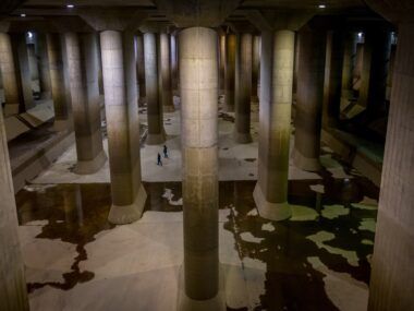 catedral subterránea de Tokio