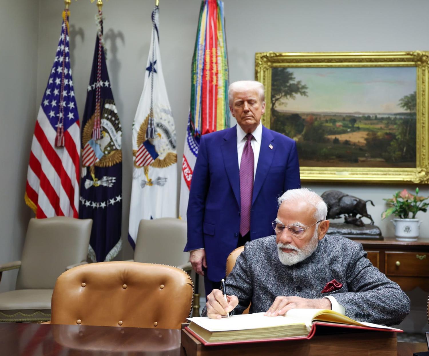Trump India economía
