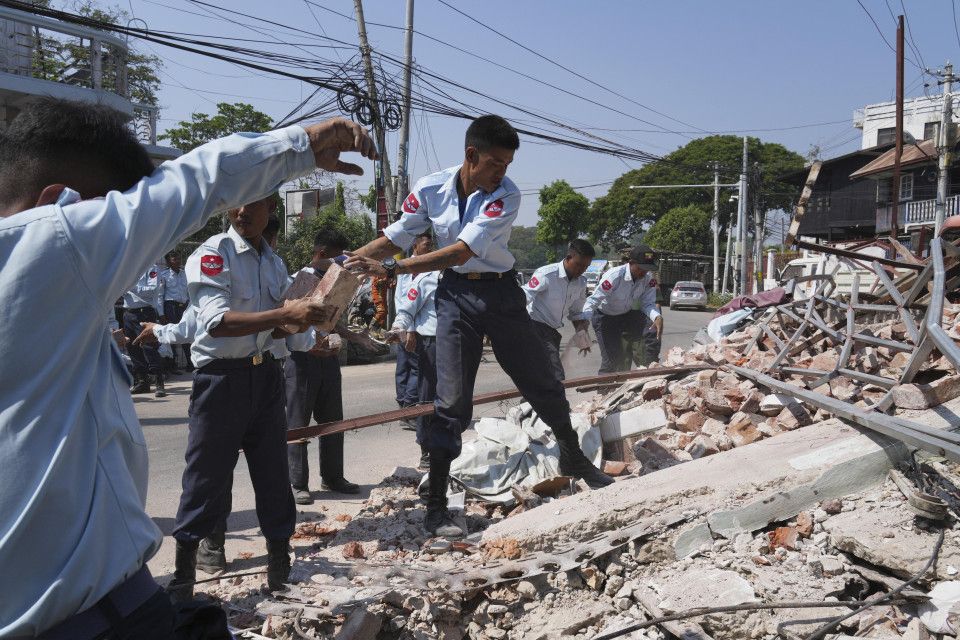 terremoto Myanmar