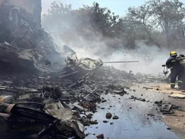 India accidente avión