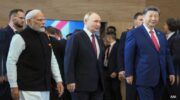 Rusia China India
