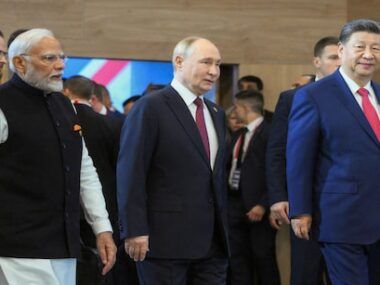 Rusia China India