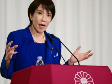 Sanae Takaichi Japón China Taiwán