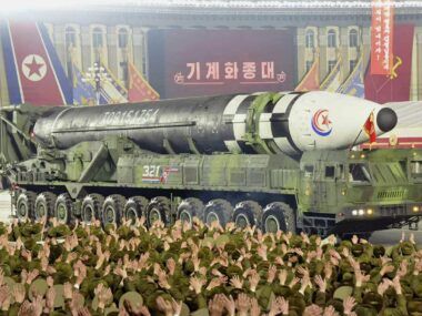 Corea desfile