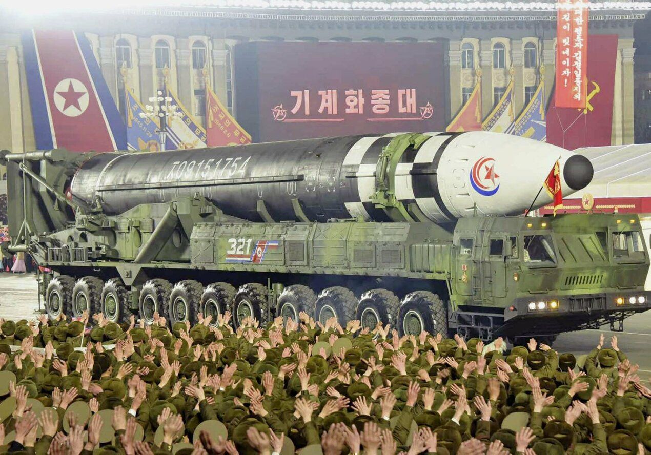 Corea desfile
