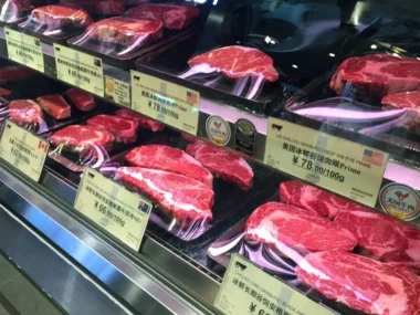 China carne