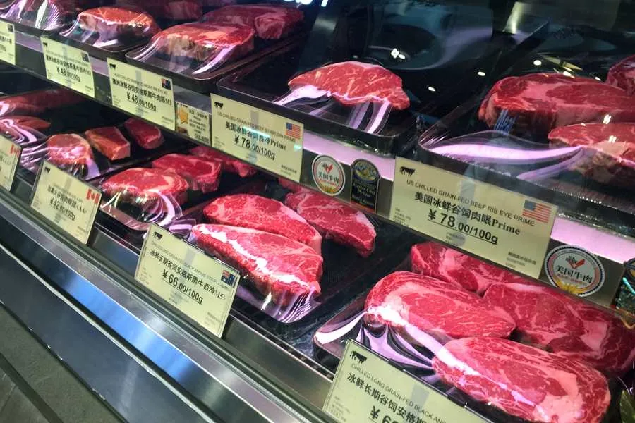 China carne