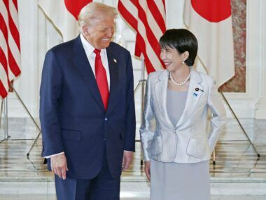 Trump Sakaichi Japón Estados Unidos Washington
