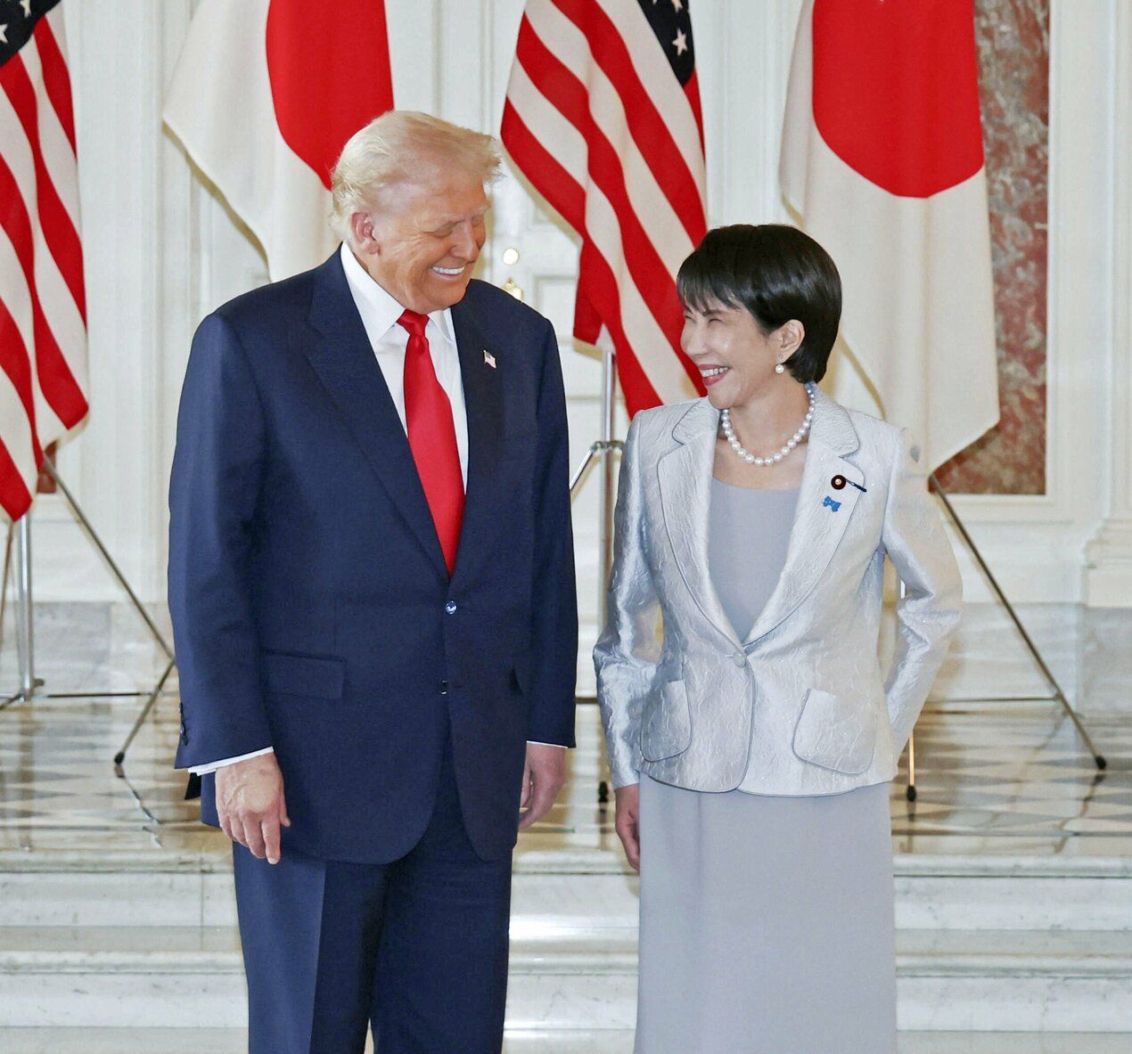 Trump Sakaichi Japón Estados Unidos Washington