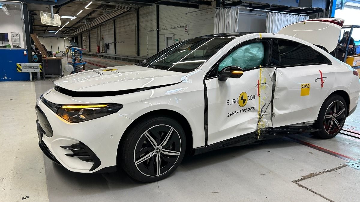 Evaluación de seguridad del Mercedes-Benz CLA en Euro NCAP 2025