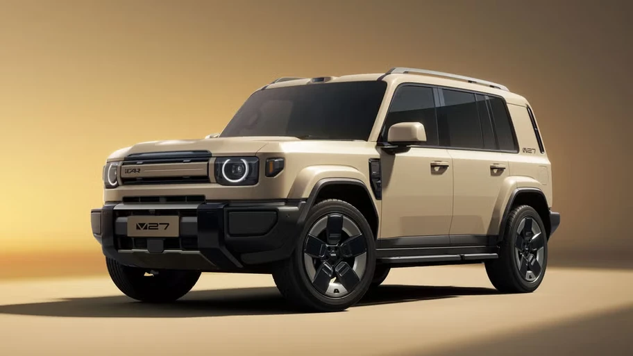 SUV eléctrico iCAUR V27 presentado en Dubái