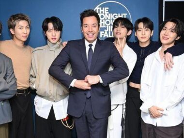 BTS Jimmy Fallon