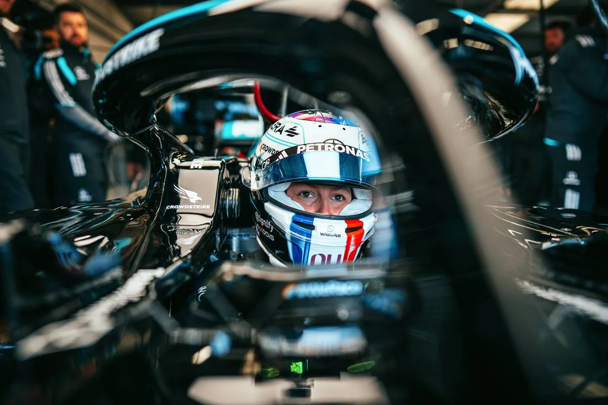 Doriane Pin prueba un monoplaza de Mercedes F1 en Silverstone en 2026