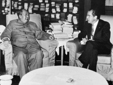 Trump Xi Nixon Mao