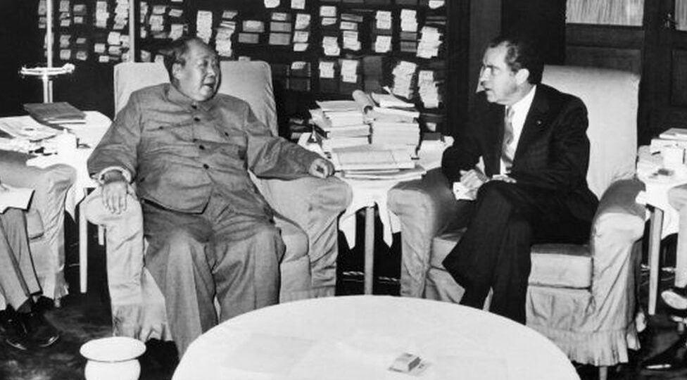 Trump Xi Nixon Mao
